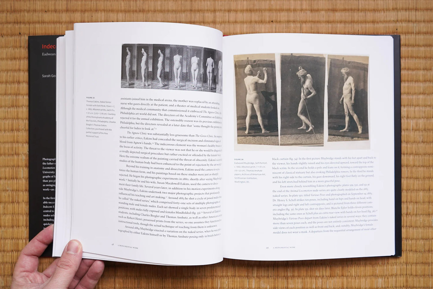 Sarah Gordon / Indecent Exposures. Eadward Muybridge's Animal Locomotion Nudes