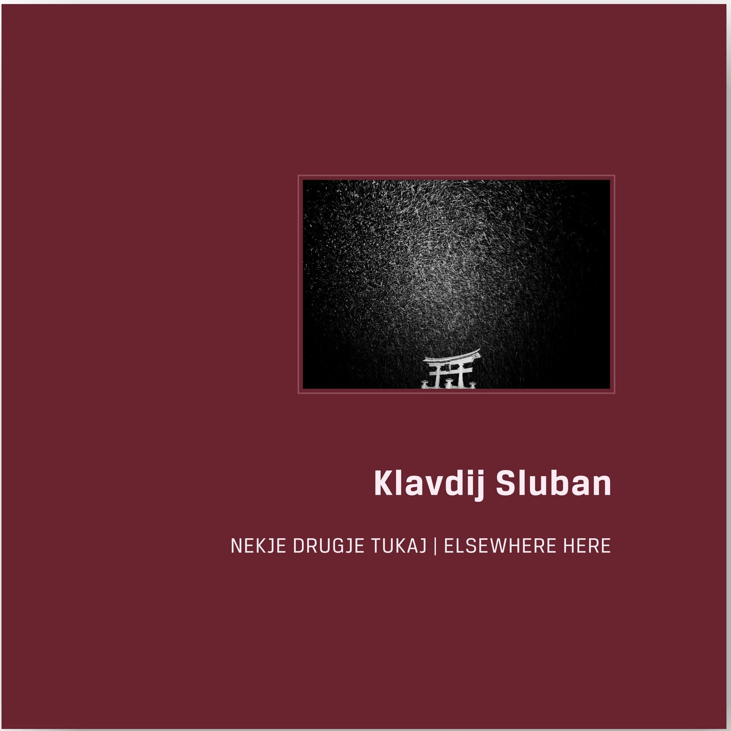 Klavdij Sluban / Nekje drugje Tukaj | Elsewhere Here