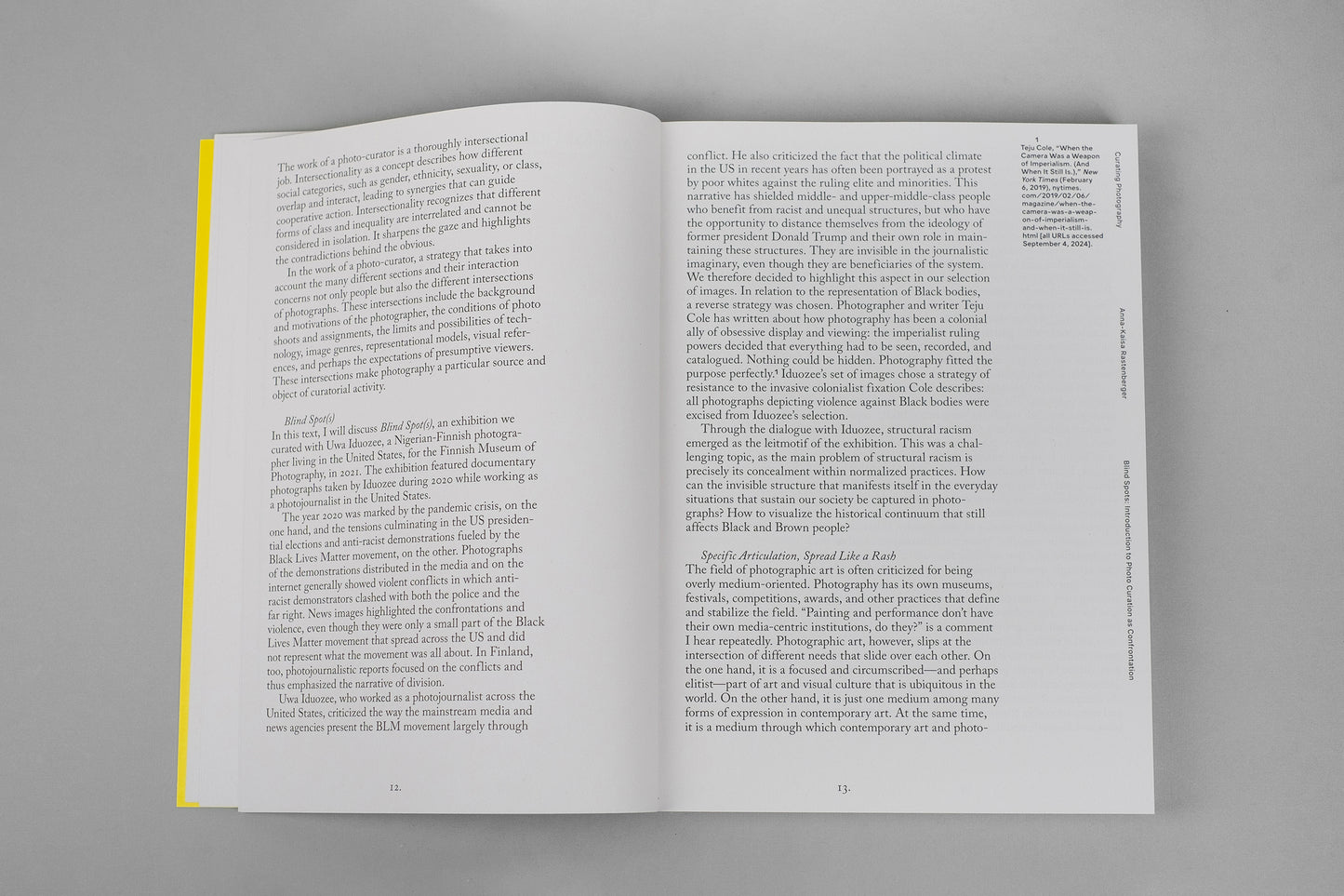 Why exhibit? Vol. 2 On Curating Photography (ed. Anna-Kaisa Rastenberger, Iris Sikking)
