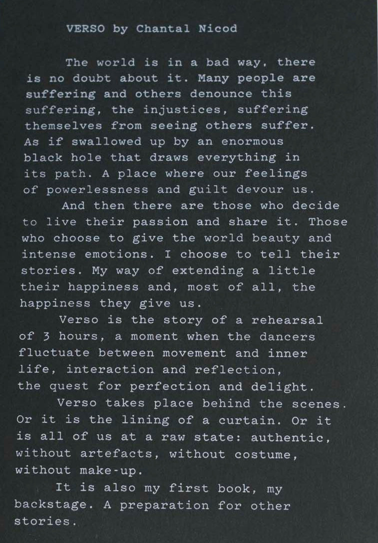 Chantal Nicod / Verso