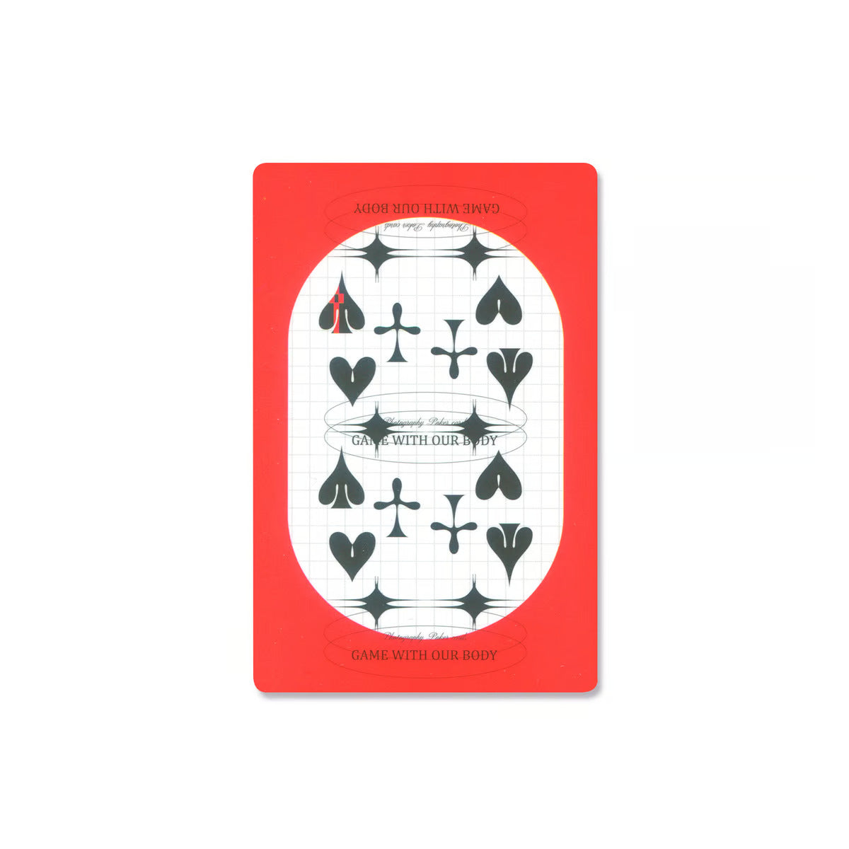 Lin Jaihang / Game with Our Body. Photography Poker Cards (林家夯)