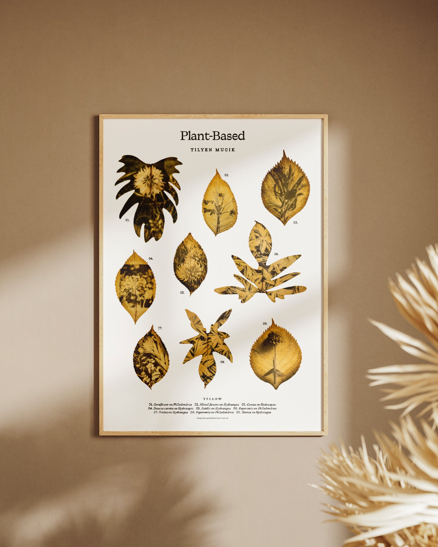Tilyen Mucik / Plant-Based Poster: Yellow