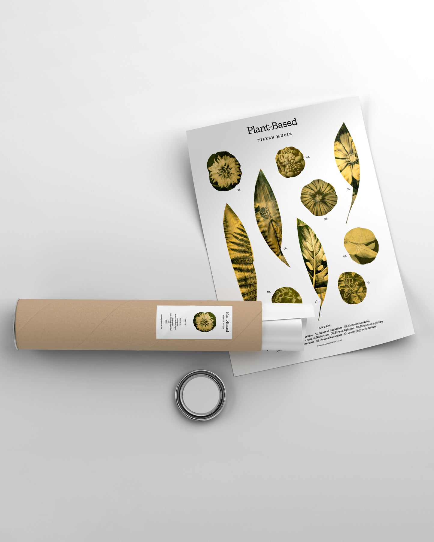 Tilyen Mucik / Plant-Based Poster: Green