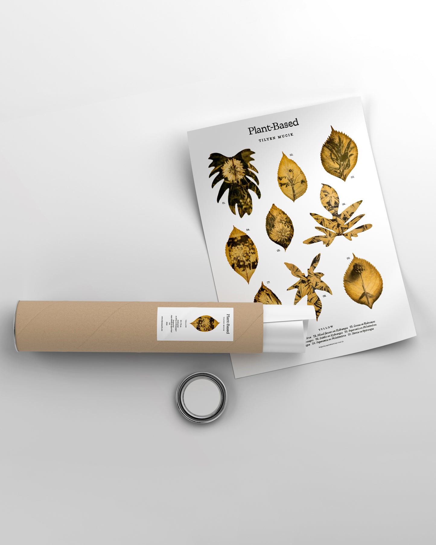 Tilyen Mucik / Plant-Based Poster: Yellow