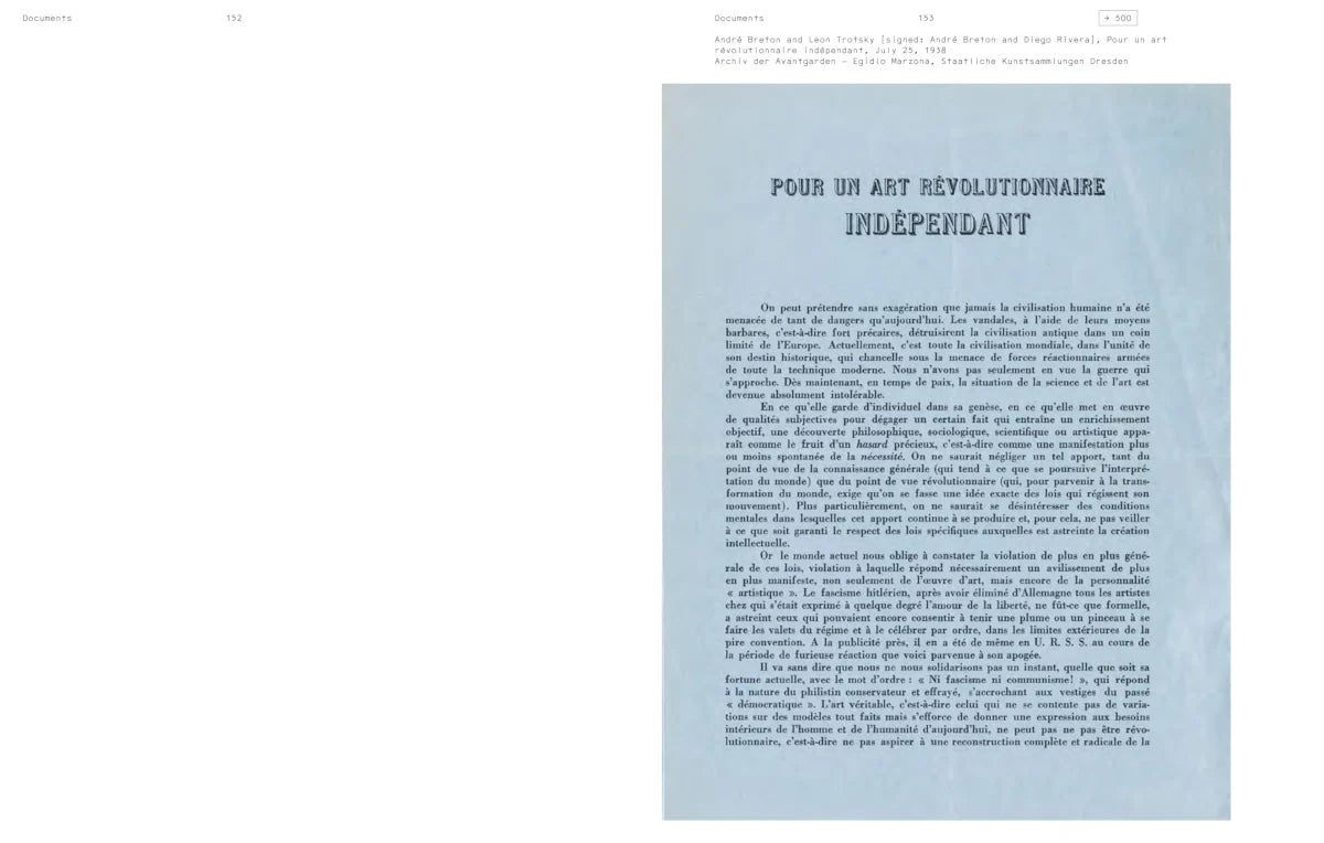 Surrealism and Anti-Fascism. Anthology
