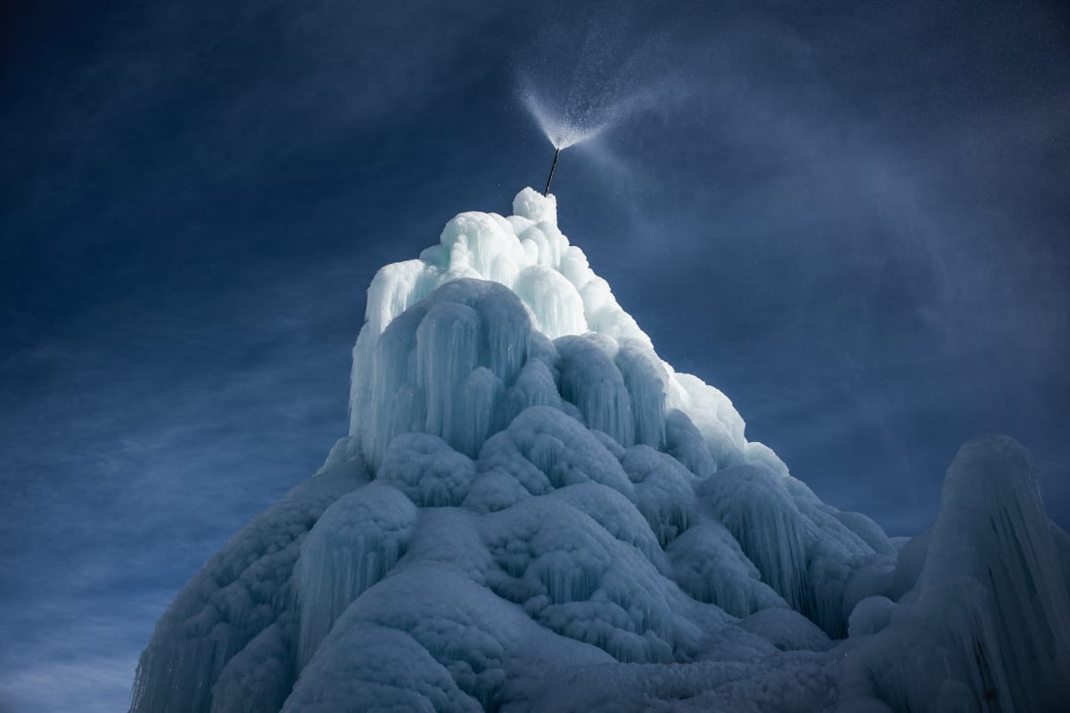 CIRIL JAZBEC - The Ice Stupas #0045, 2018-2019