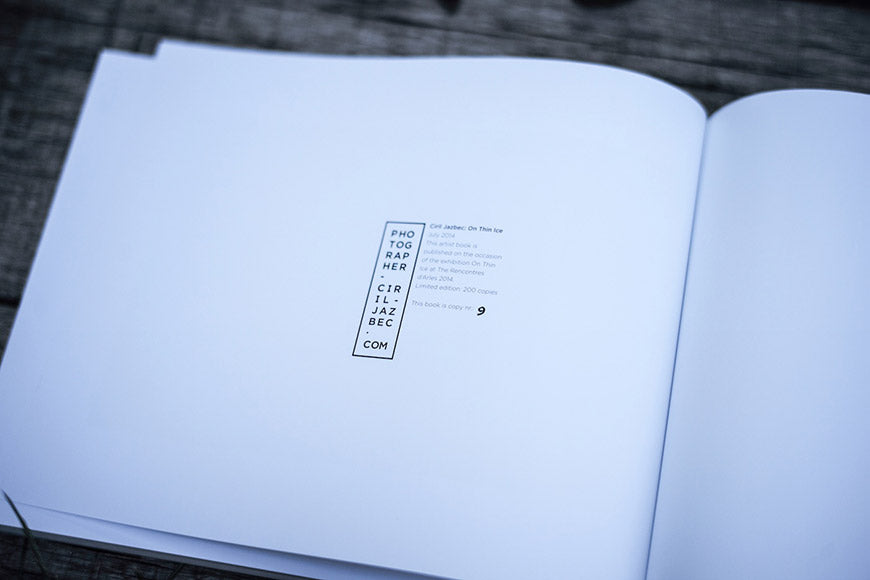 Ciril Jazbec / On Thin Ice SPECIAL PRINT EDITION