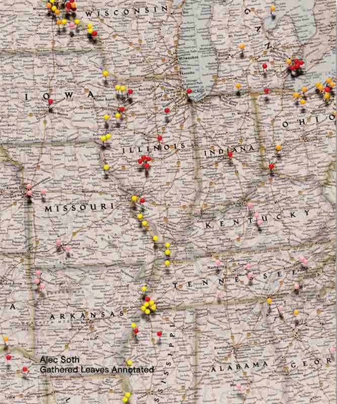 Alec Soth / Gathered Leaves Annotated