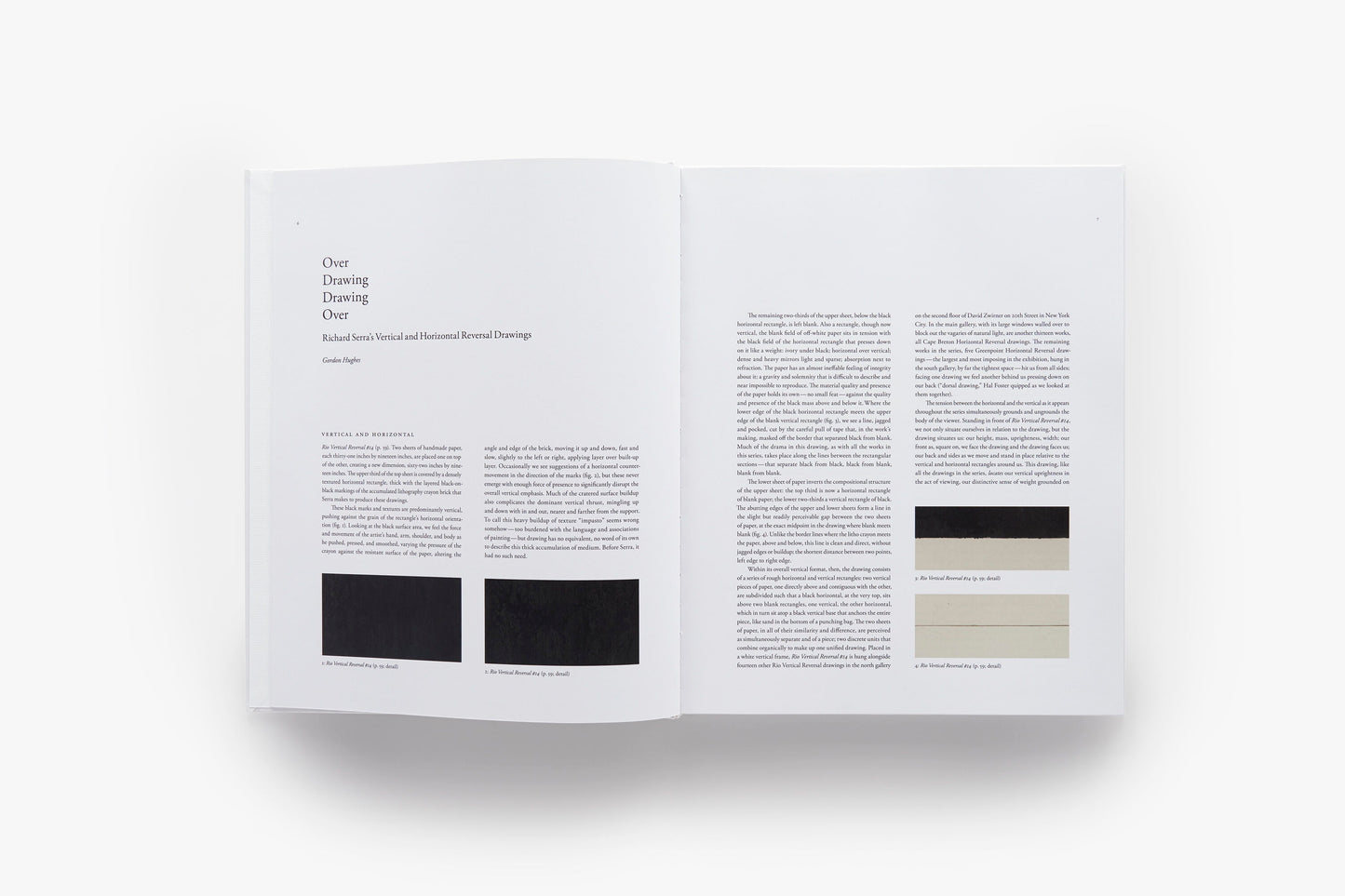 Richard Serra / Vertical and Horizontal Reversals