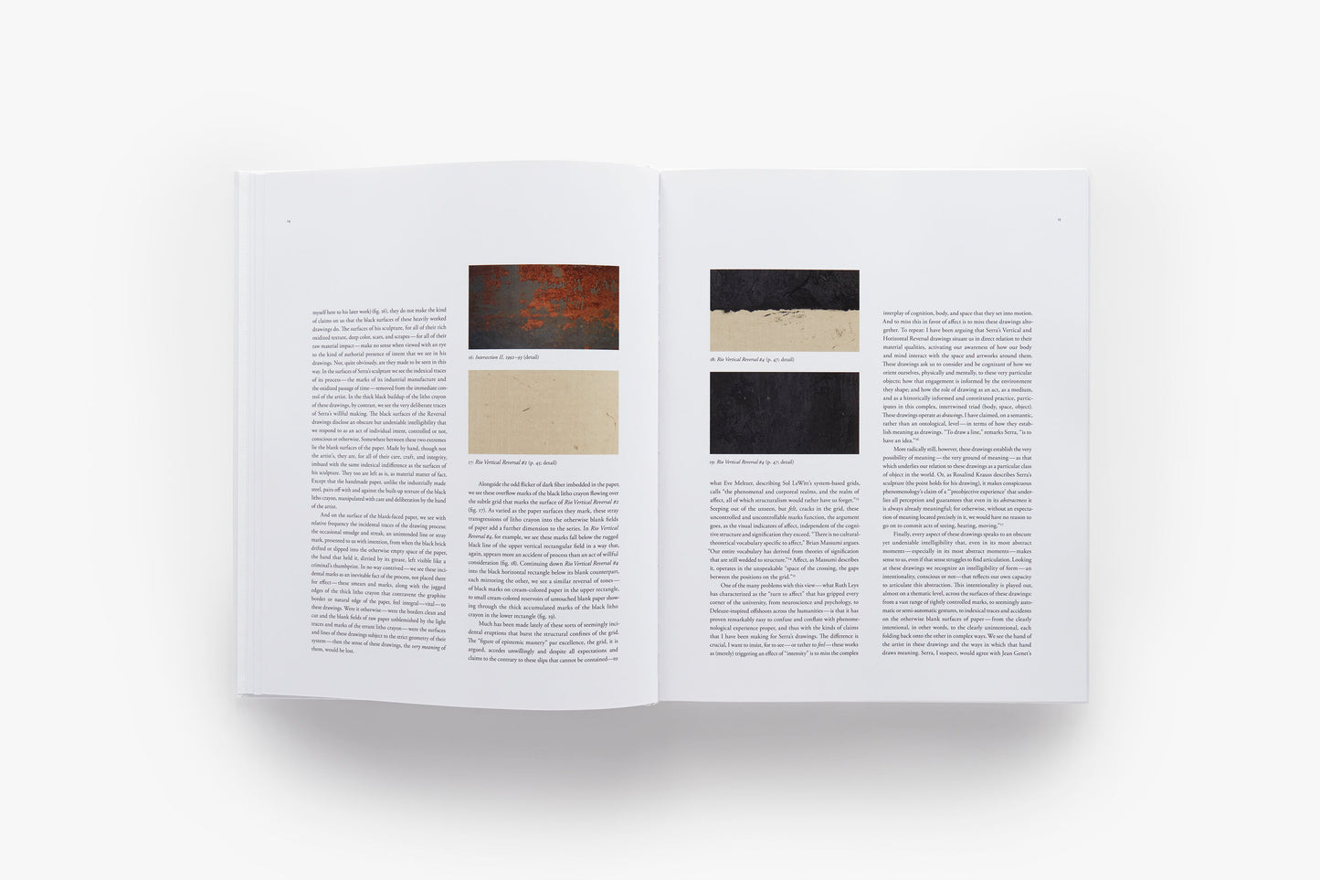 Richard Serra / Vertical and Horizontal Reversals