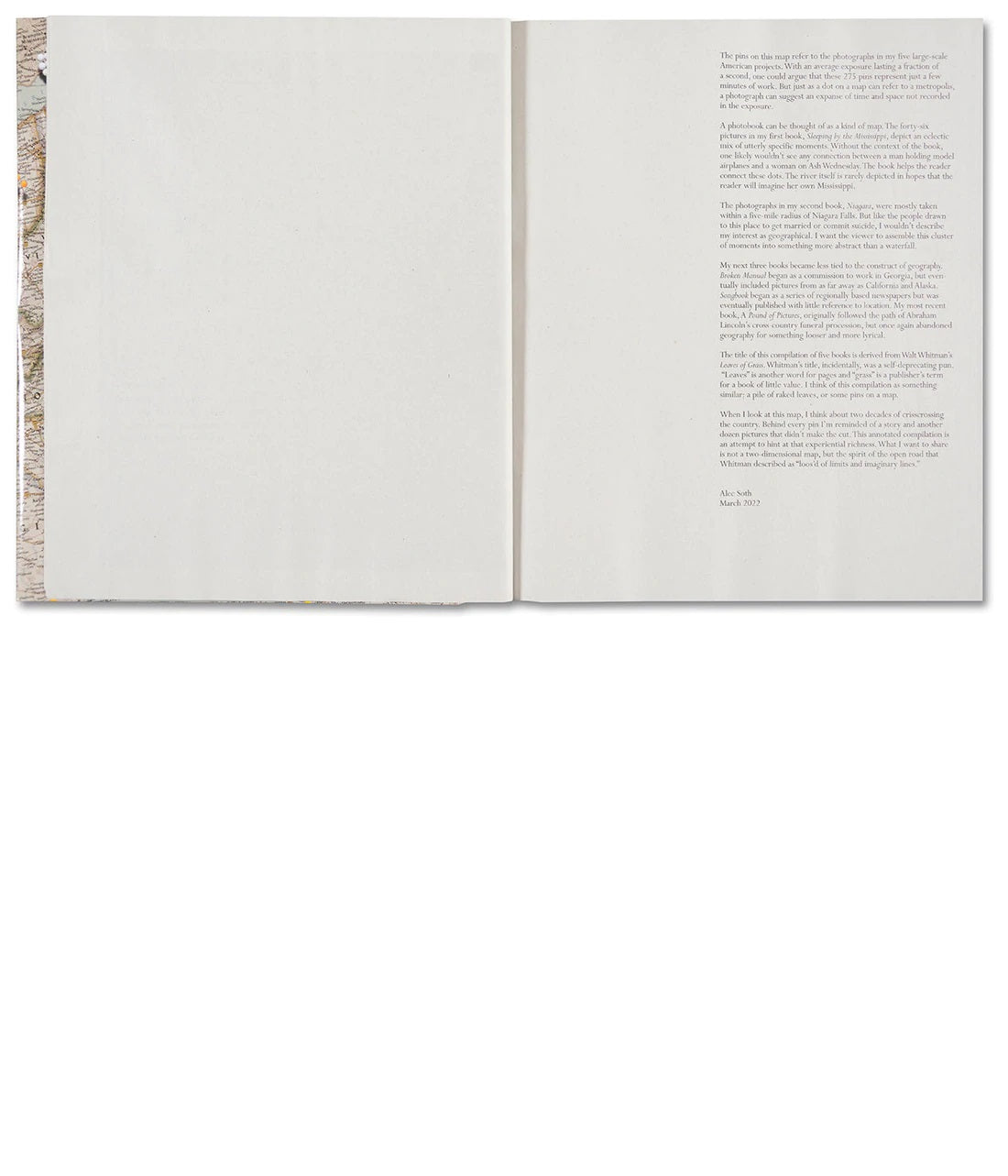 Alec Soth / Gathered Leaves Annotated