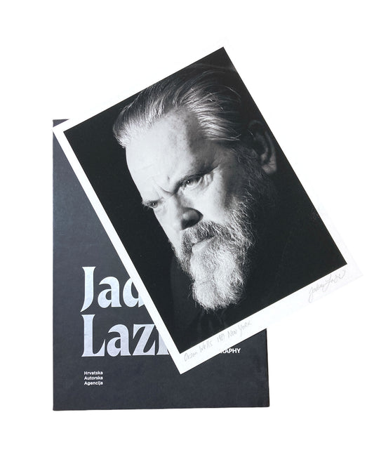 Jadran Lazić / 50 Years of Photography, limited edition with a photograph of Orson Welles