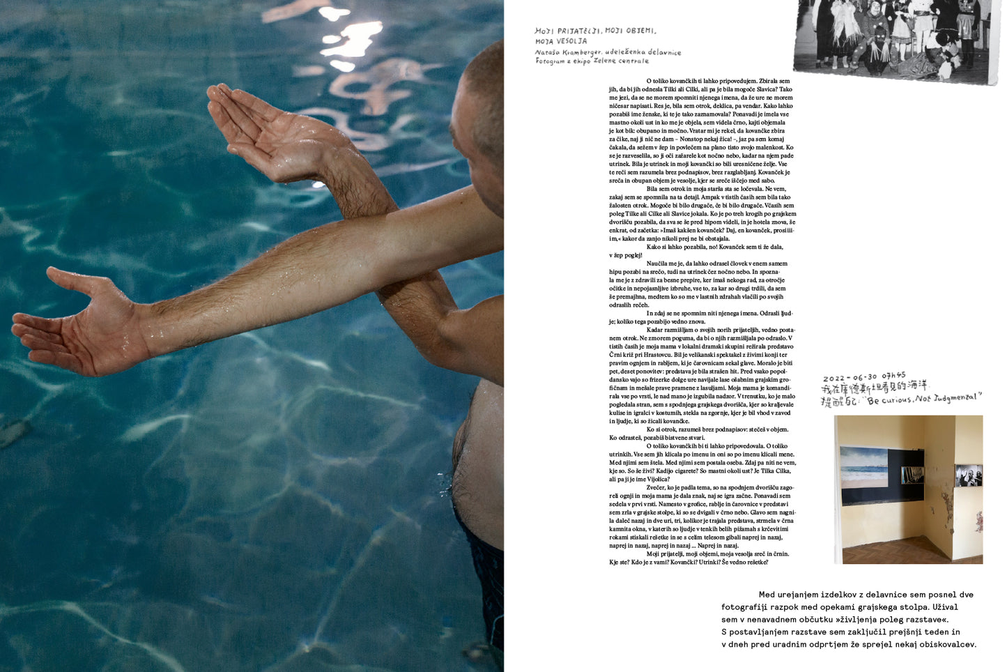 Simon Chang / Three Weeks Behind the Castle Walls / Newspaper