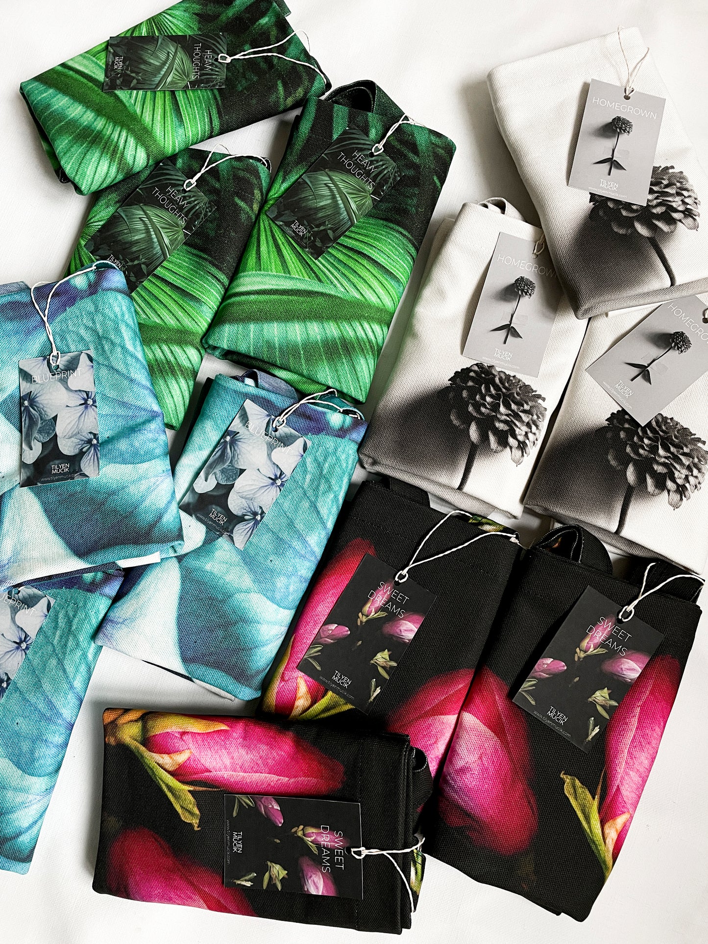 Tilyen Mucik / Tote Bag - Blueprint