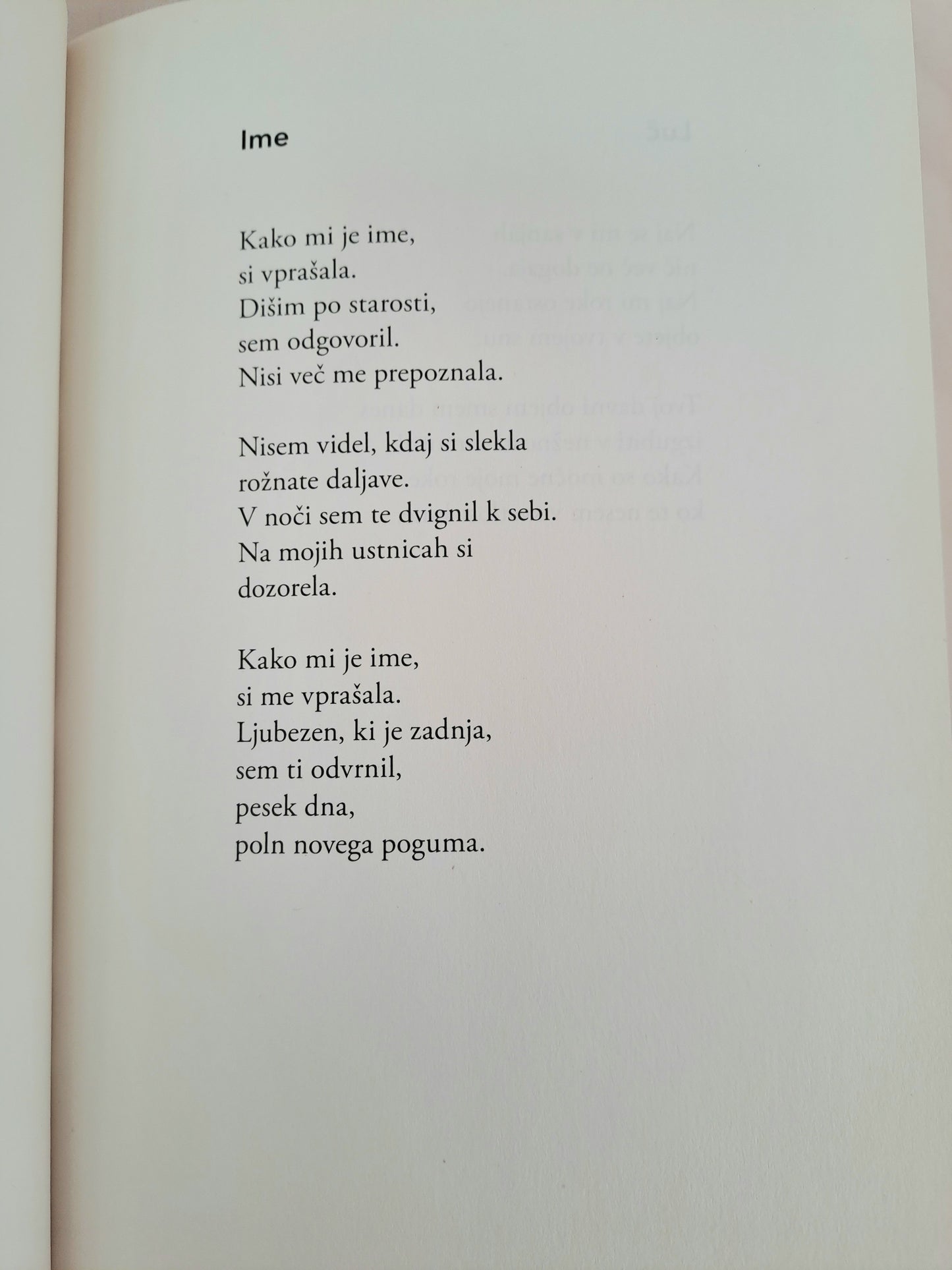 Željko Kozinc / Pozni žarek