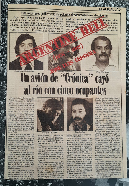 Jose' Luis Ledesma / Argentine Hell (1976 - 1982)