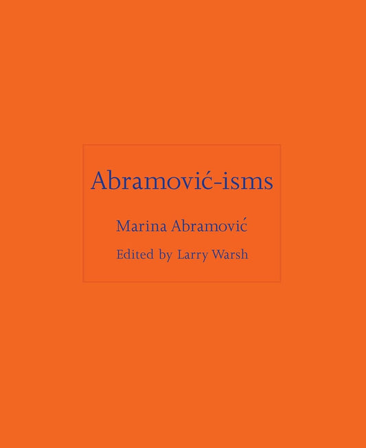 Abramović-isms