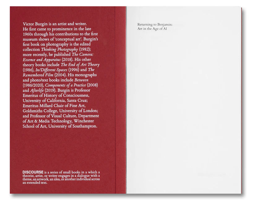 Returning to Benjamin: Art in the Age of AI