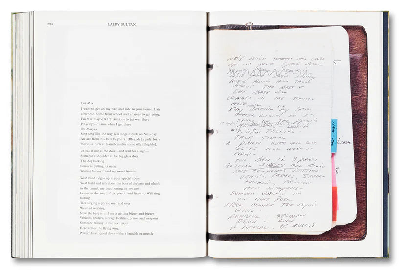 Water Over Thunder: Selected Writings Larry Sultan