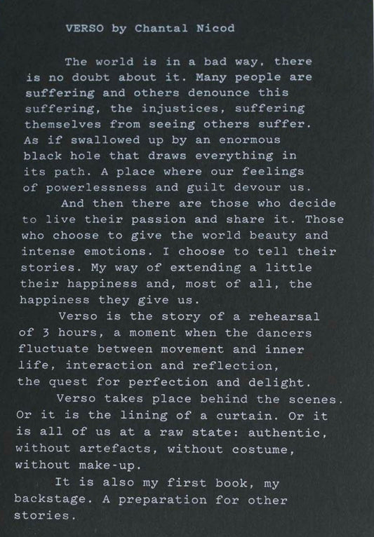 Chantal Nicod / Verso