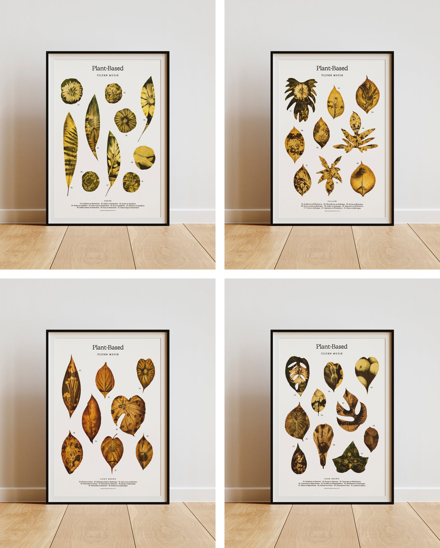 Tilyen Mucik / Plant-Based Poster: Light Brown