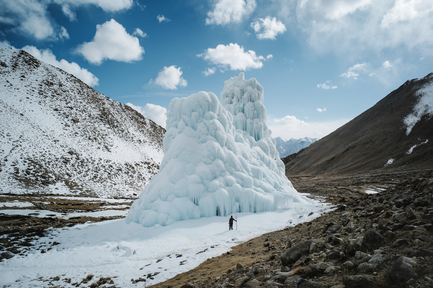 CIRIL JAZBEC - The Ice Stupas #0004, 2018-2019