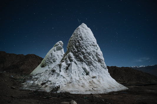 CIRIL JAZBEC - The Ice Stupas #0044, 2018-2019