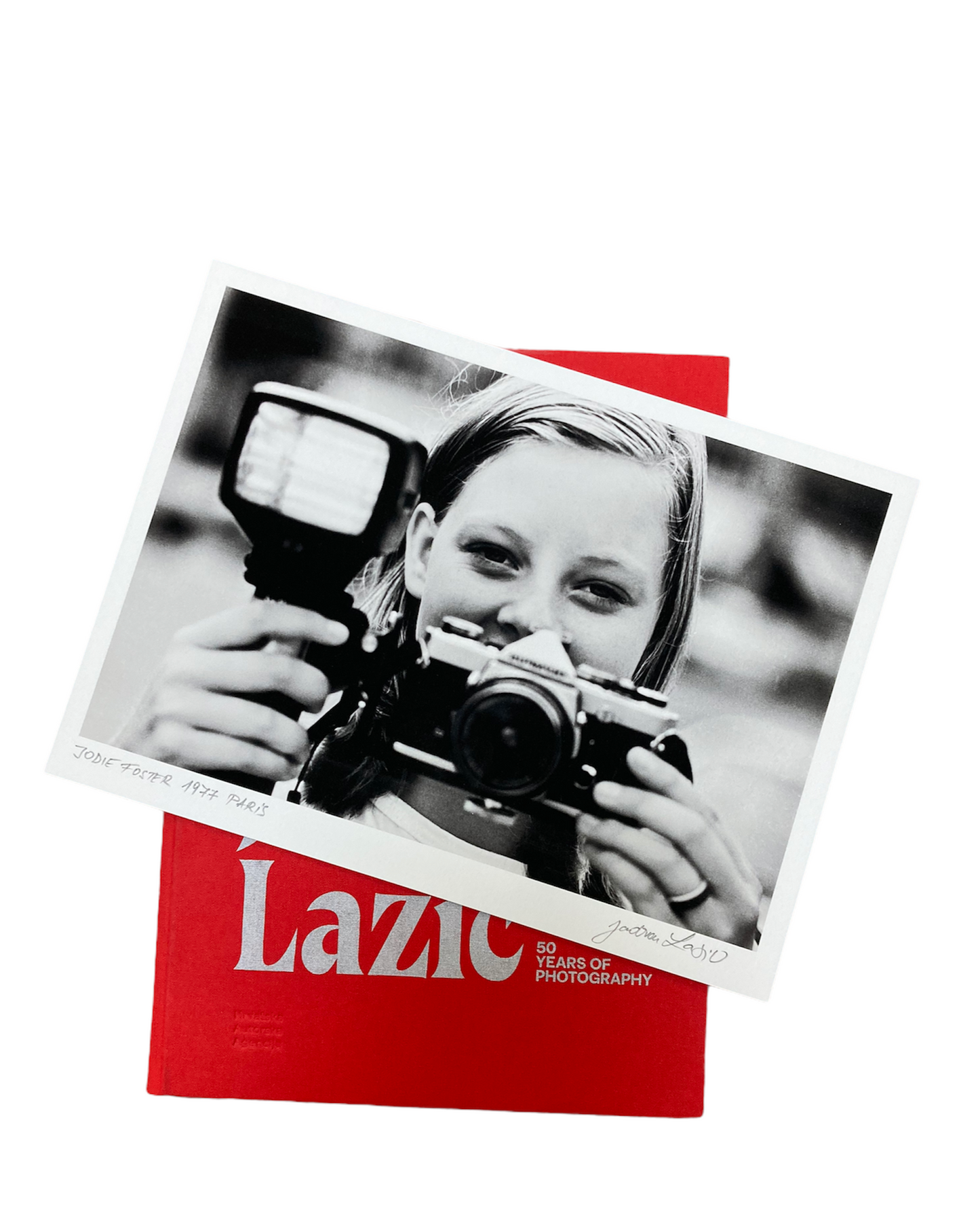 Jadran Lazić / 50 Years of Photography, limited edition with a photograph of Jodie Foster